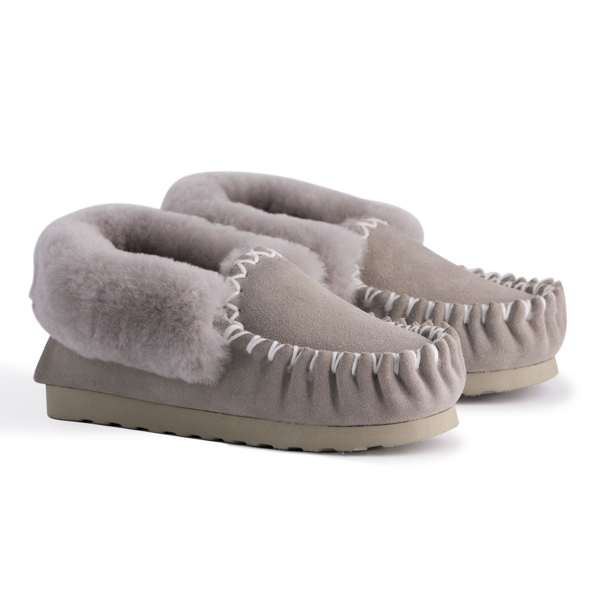 AUS WOOLI UGG Water-Resistant Unisex Genuine AU Sheepskin Moccasin - Picture 15 of 23