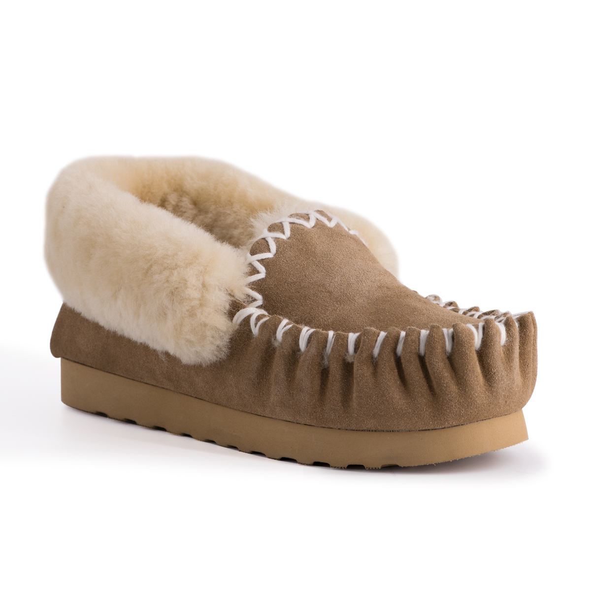 AUS WOOLI UGG Water-Resistant Unisex Genuine AU Sheepskin Moccasin - Picture 3 of 23