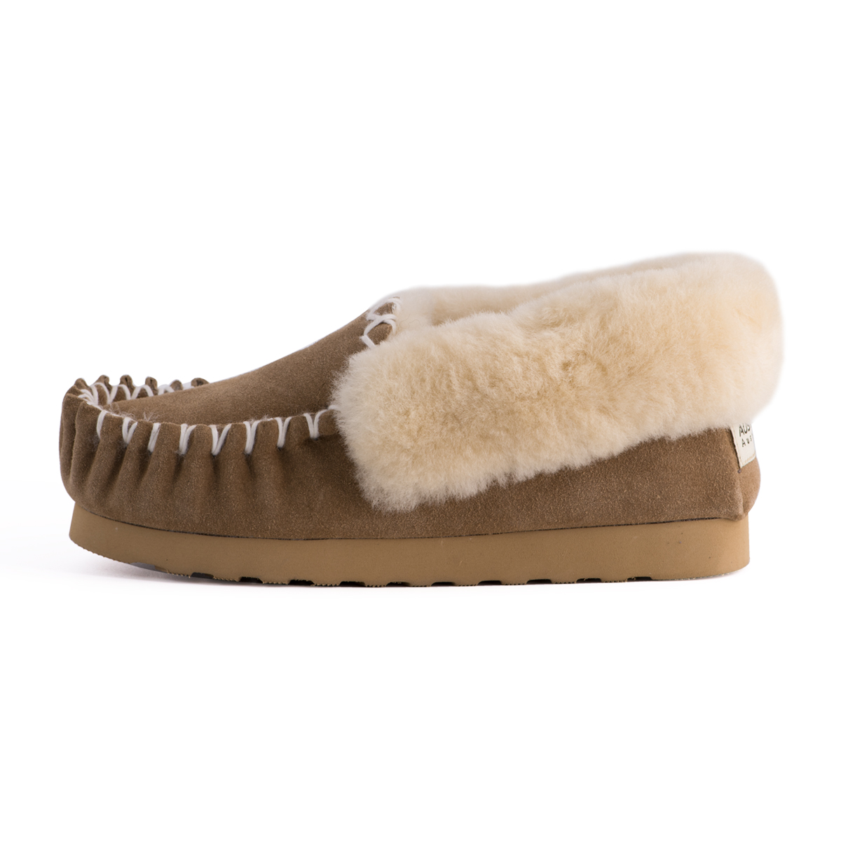 AUS WOOLI UGG Water-Resistant Unisex Genuine AU Sheepskin Moccasin - Picture 6 of 23