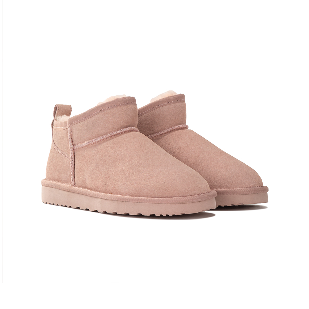 AUS WOOLI Australia Women's Airlie Sheepskin Classic Ultra Mini Boots - Picture 21 of 26