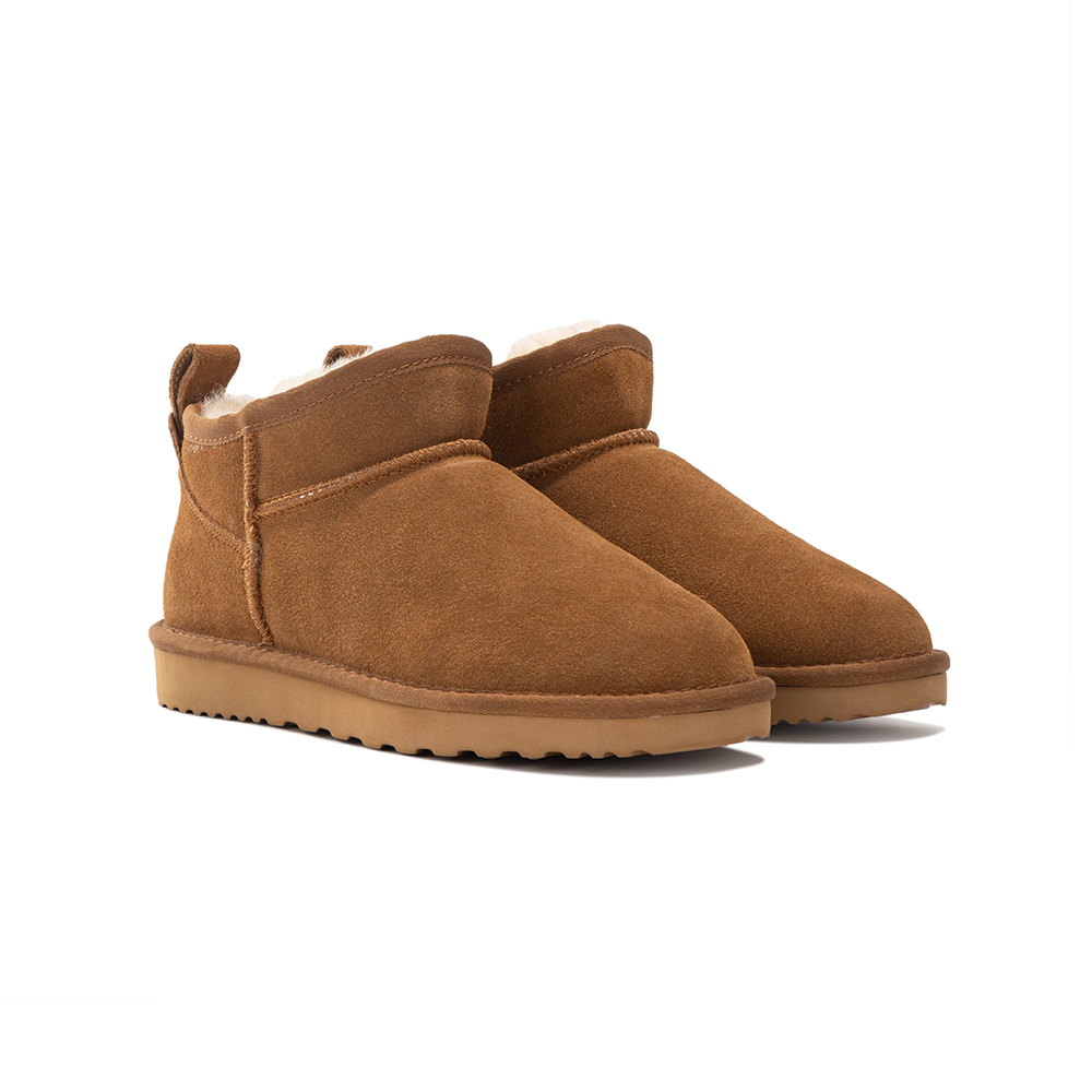 AUS WOOLI Australia Women's Airlie Sheepskin Classic Ultra Mini Boots - Picture 25 of 26