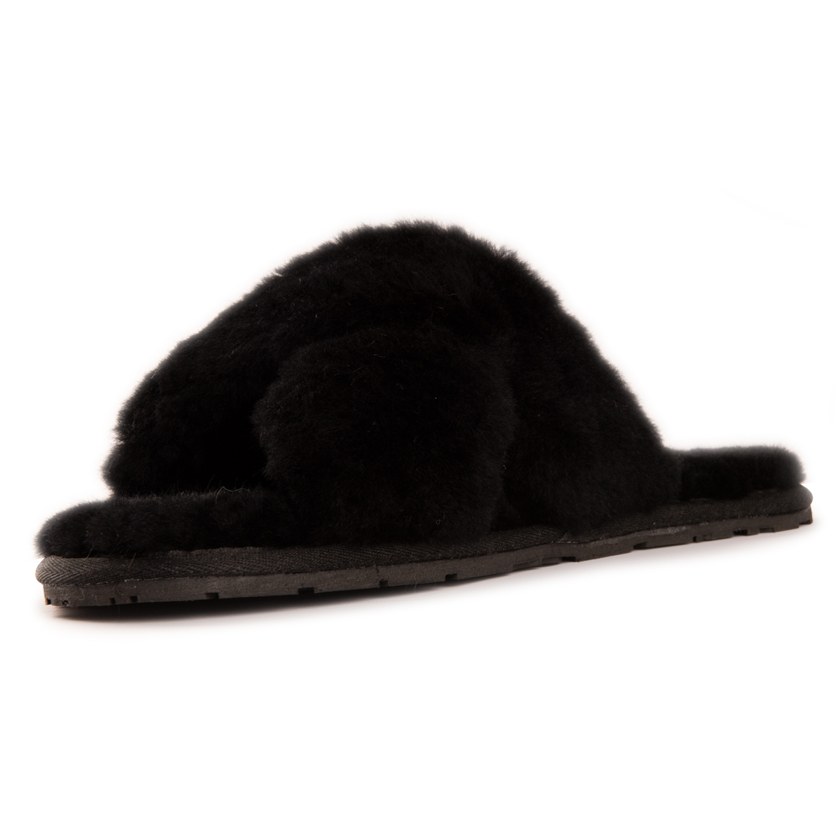 AUS WOOLI UGG Women's Brighton Sheepskin Wool Slippers - Picture 3 of 42