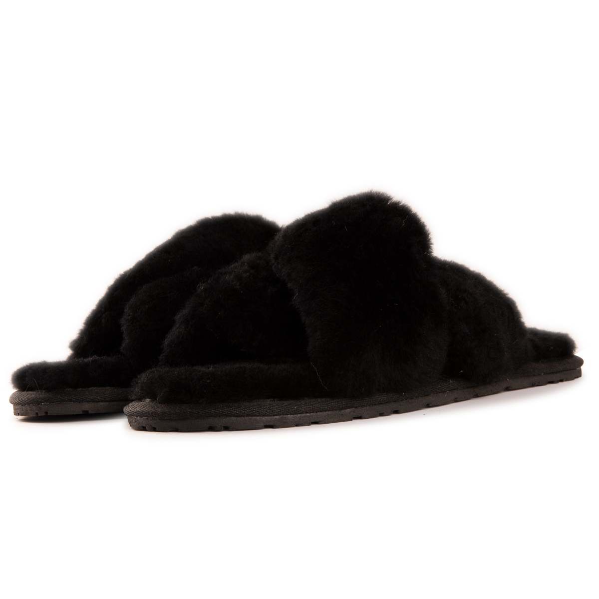 AUS WOOLI UGG Women's Brighton Sheepskin Wool Slippers - Picture 5 of 42