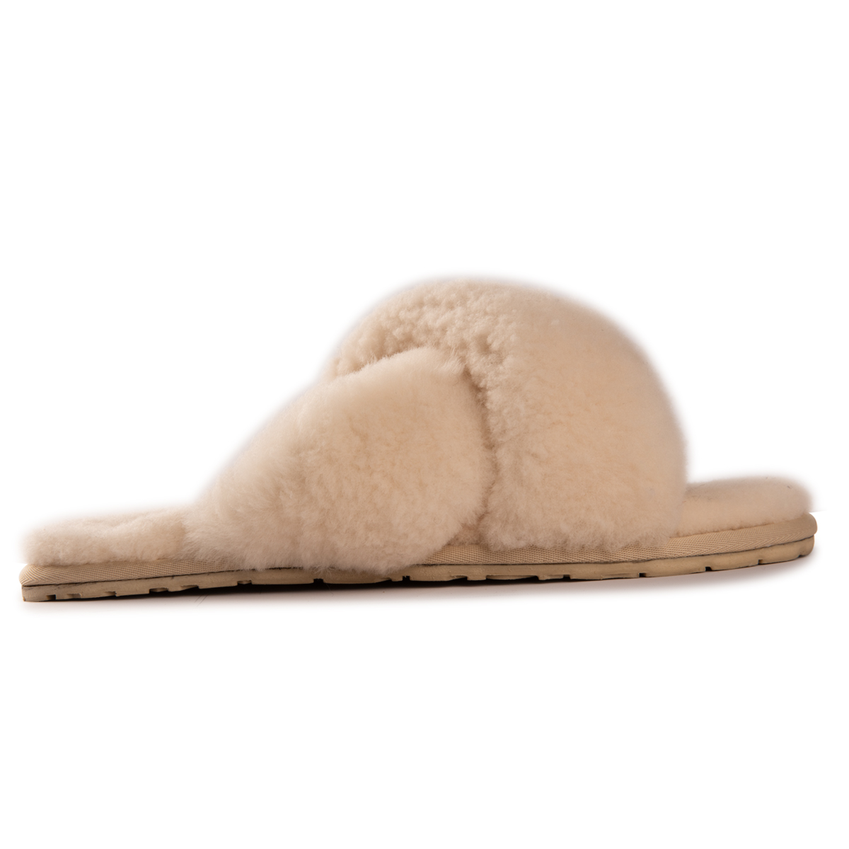 AUS WOOLI UGG Women's Brighton Sheepskin Wool Slippers - Picture 36 of 42