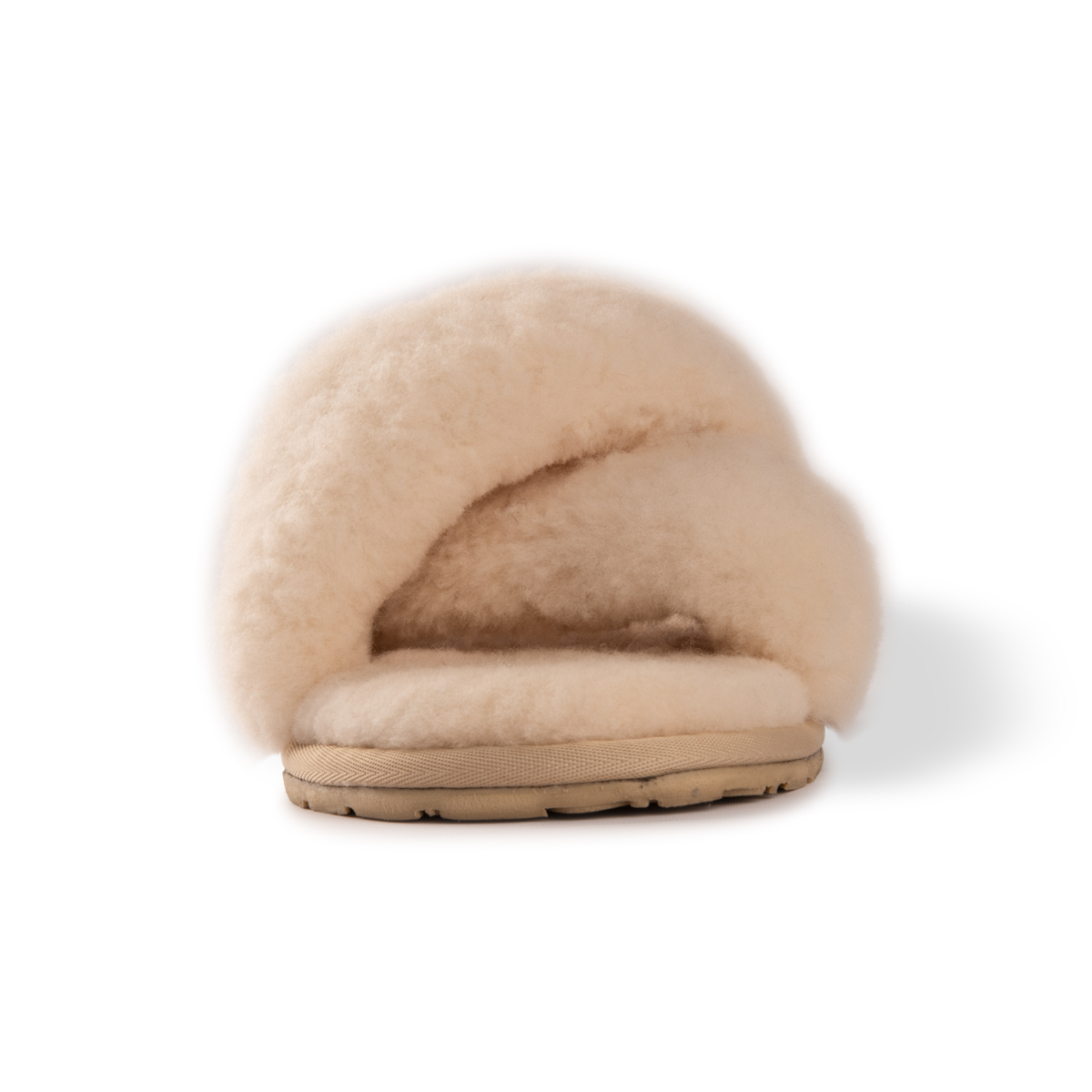 AUS WOOLI UGG Women's Brighton Sheepskin Wool Slippers - Picture 38 of 42