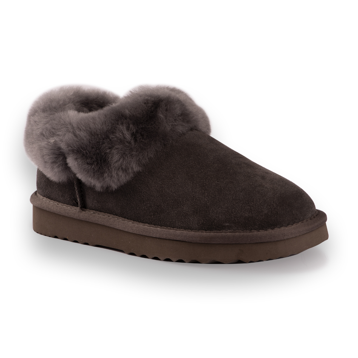 AUS WOOLI Australia Unisex Water-Resistant Sheepskin Wool Traditional Ankle Slip
