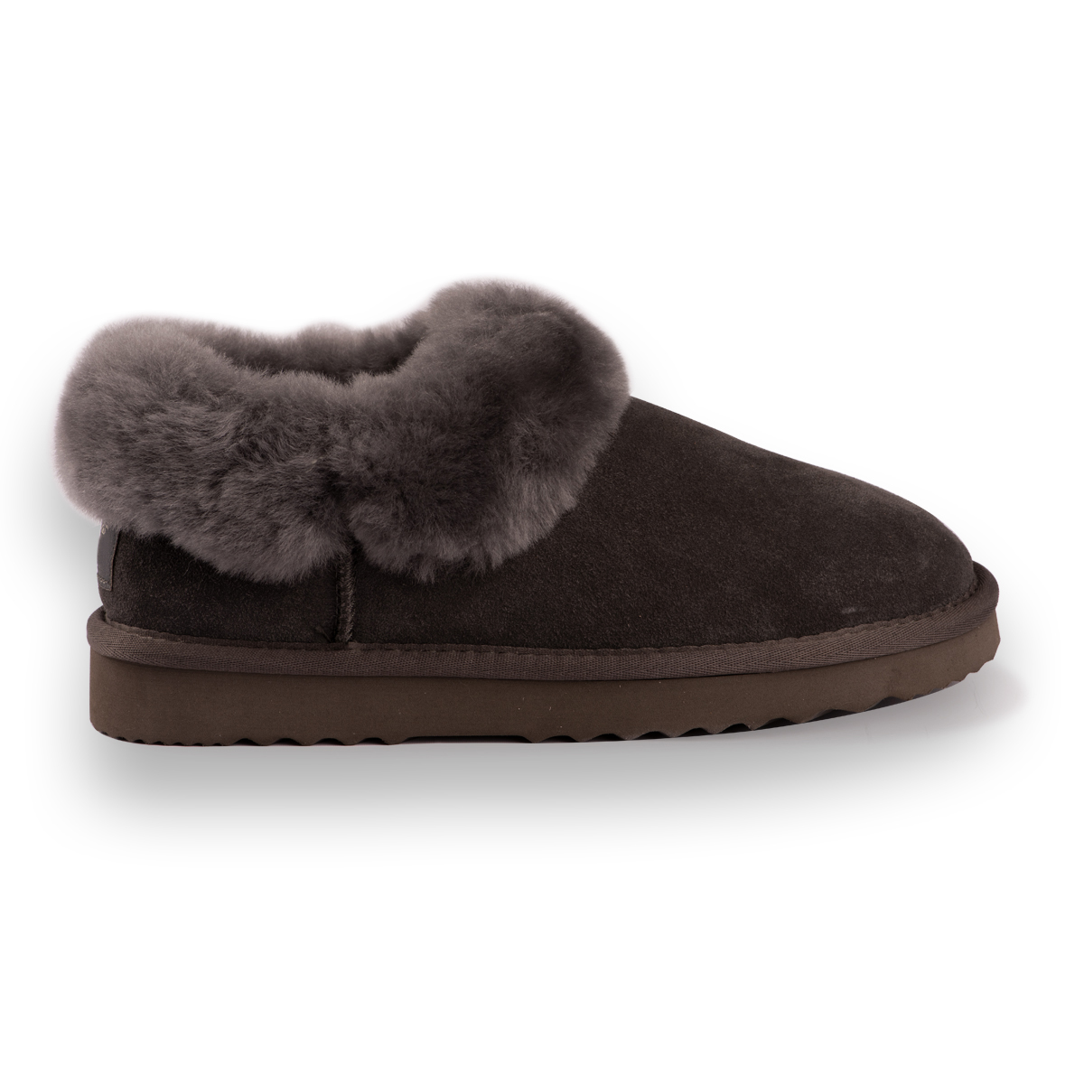 AUS WOOLI Unisex Sheepskin Wool Coogee Traditional Ankle Slippers - Picture 9 of 18