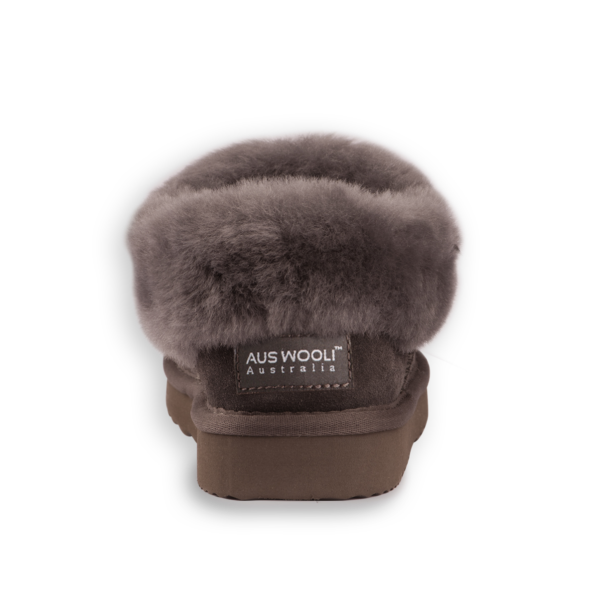 AUS WOOLI Unisex Sheepskin Wool Coogee Traditional Ankle Slippers - Picture 10 of 18