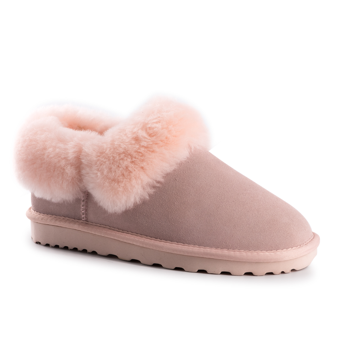 AUS WOOLI Unisex Sheepskin Wool Coogee Traditional Ankle Slippers - Picture 14 of 18