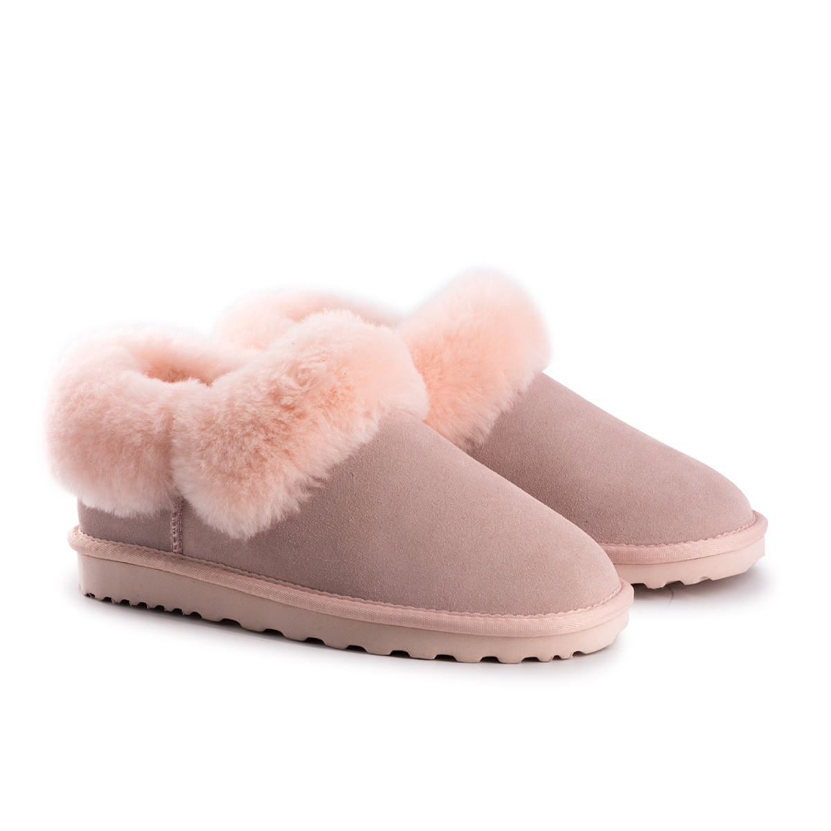 AUS WOOLI Unisex Sheepskin Wool Coogee Traditional Ankle Slippers - Picture 15 of 18