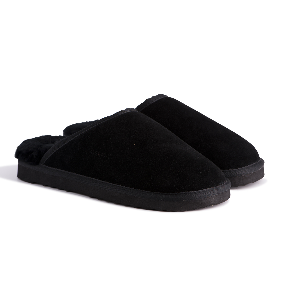 AUS WOOLI Australia Water-Resistant Unisex Sheepskin Manly Scuff Slippers - Picture 8 of 32