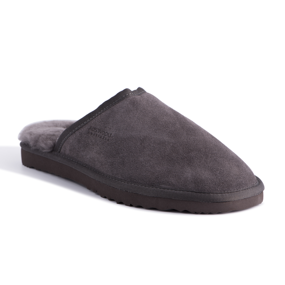 AUS WOOLI Australia Water-Resistant Unisex Sheepskin Manly Scuff Slippers - Picture 19 of 32