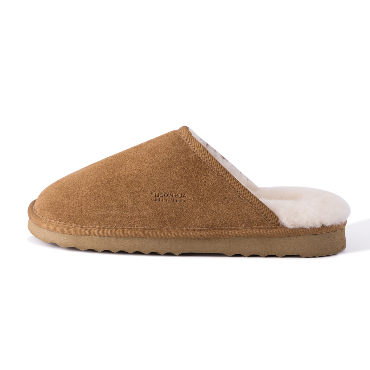 AUS WOOLI Australia Water-Resistant Unisex Sheepskin Manly Scuff Slippers - Picture 14 of 32