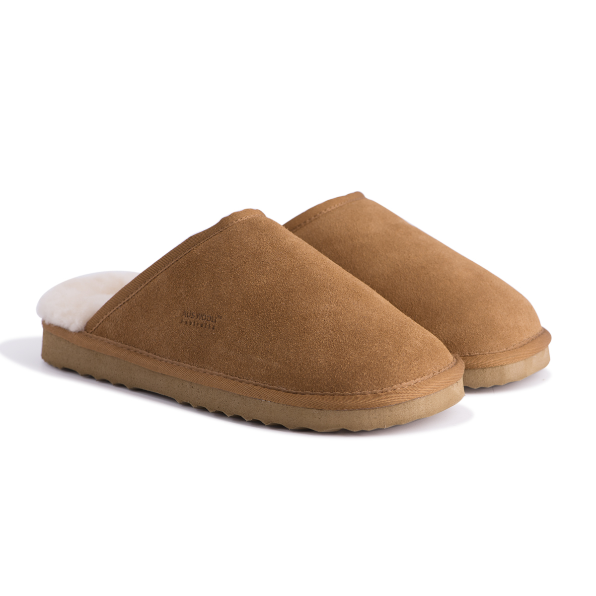 AUS WOOLI Australia Water-Resistant Unisex Sheepskin Manly Scuff Slippers - Picture 16 of 32