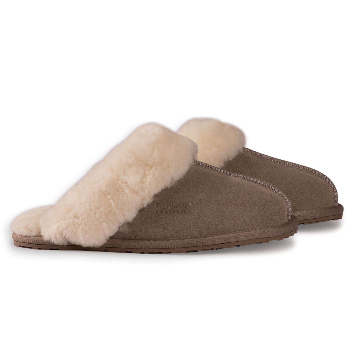 AUS WOOLI Unisex Sheepskin Wool Shelley Slippers - Picture 14 of 29