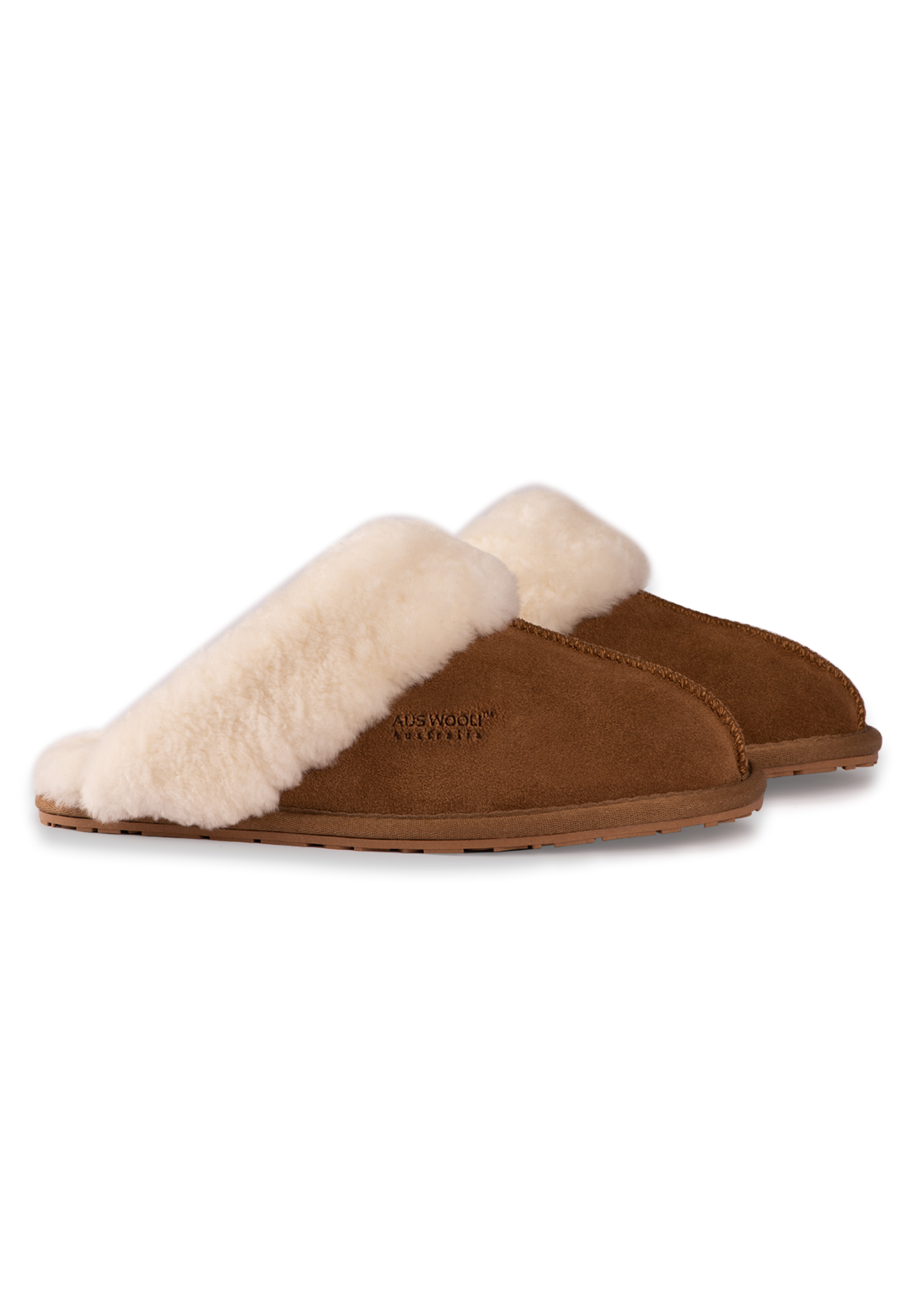 AUS WOOLI Unisex Sheepskin Wool Shelley Slippers - Picture 25 of 29